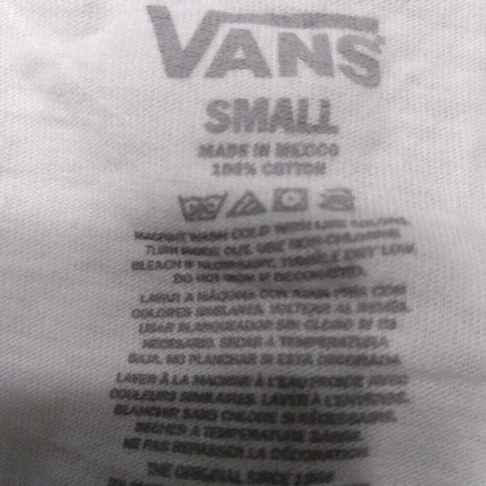 Vans Off The Wall Logo Raglan - Picture 3 of 3